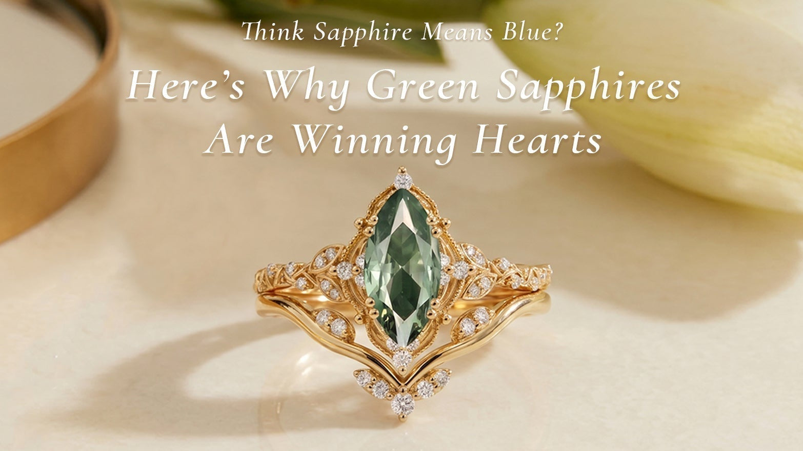 Beyond Blue: Why Green Sapphire Engagement Rings Are the New Quiet Luxur