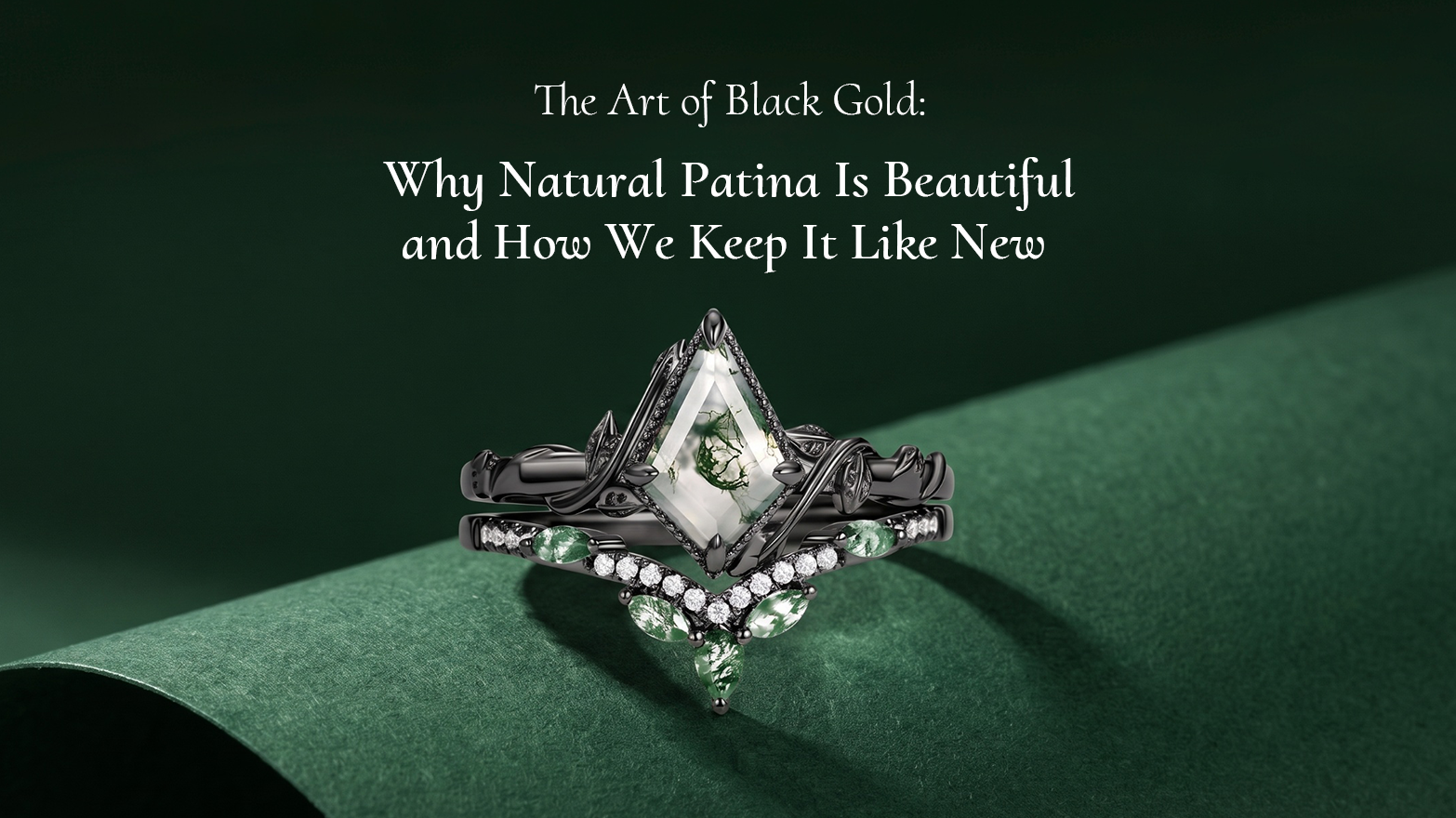 The Art of Black Gold: Why Natural Patina Is Beautiful — and How We Keep It Like New