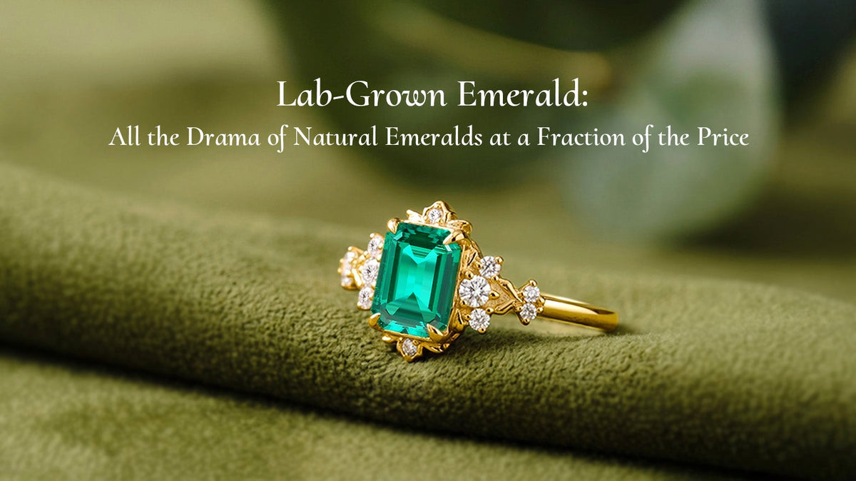 Lab-Grown Emerald: All the Drama of Natural Emeralds at a Fraction of the Price