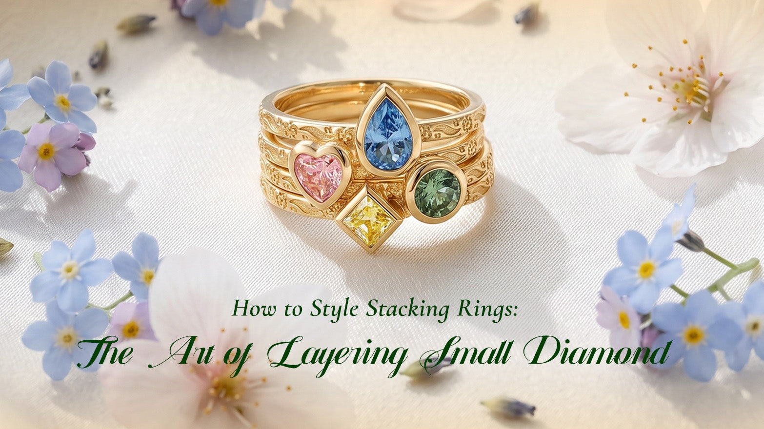 How to Style Stacking Rings: The Art of Layering Small Diamond Bands