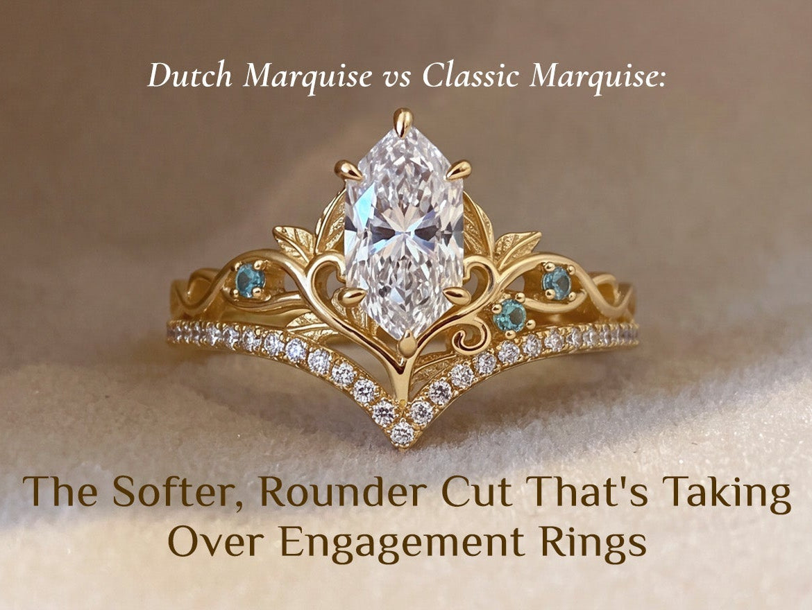 Dutch Marquise vs Classic Marquise: The Softer, Rounder Cut That's Taking Over Engagement Rings