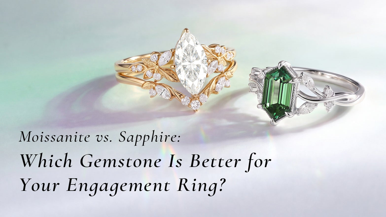 Moissanite vs Sapphire: Which Alternative Stone Actually Wins for Your Engagement Ring?