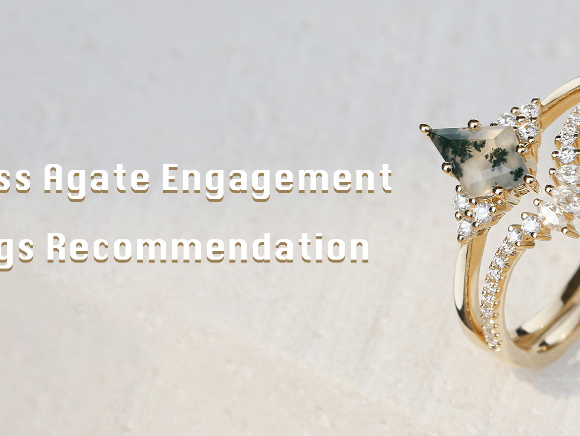 Moss Agate Engagement Rings Recommendation