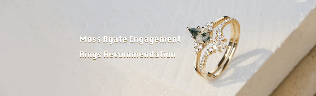 Moss Agate Engagement Rings Recommendation