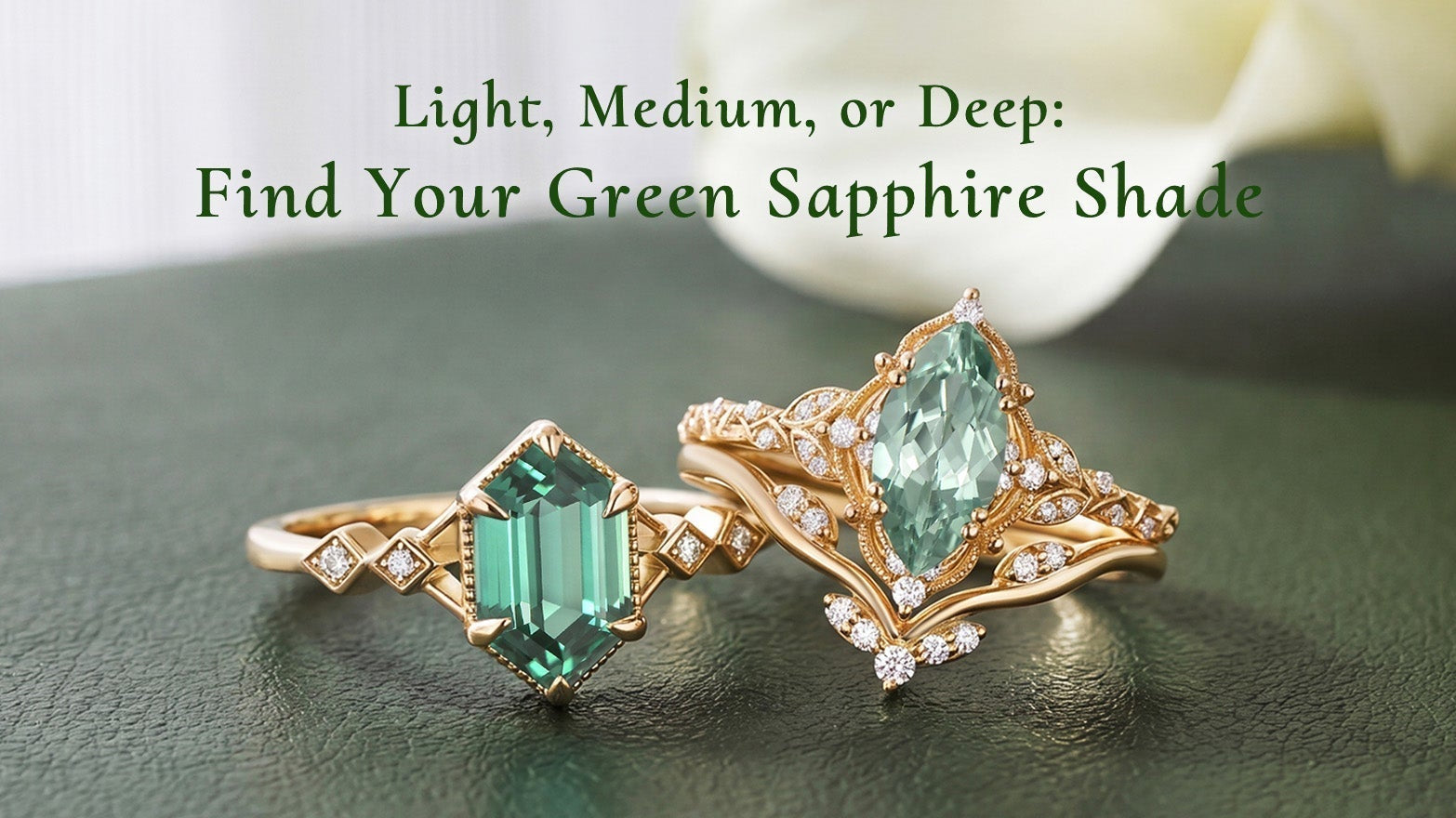 Green Sapphire Color Guide: From Ice Green to Deep Forest