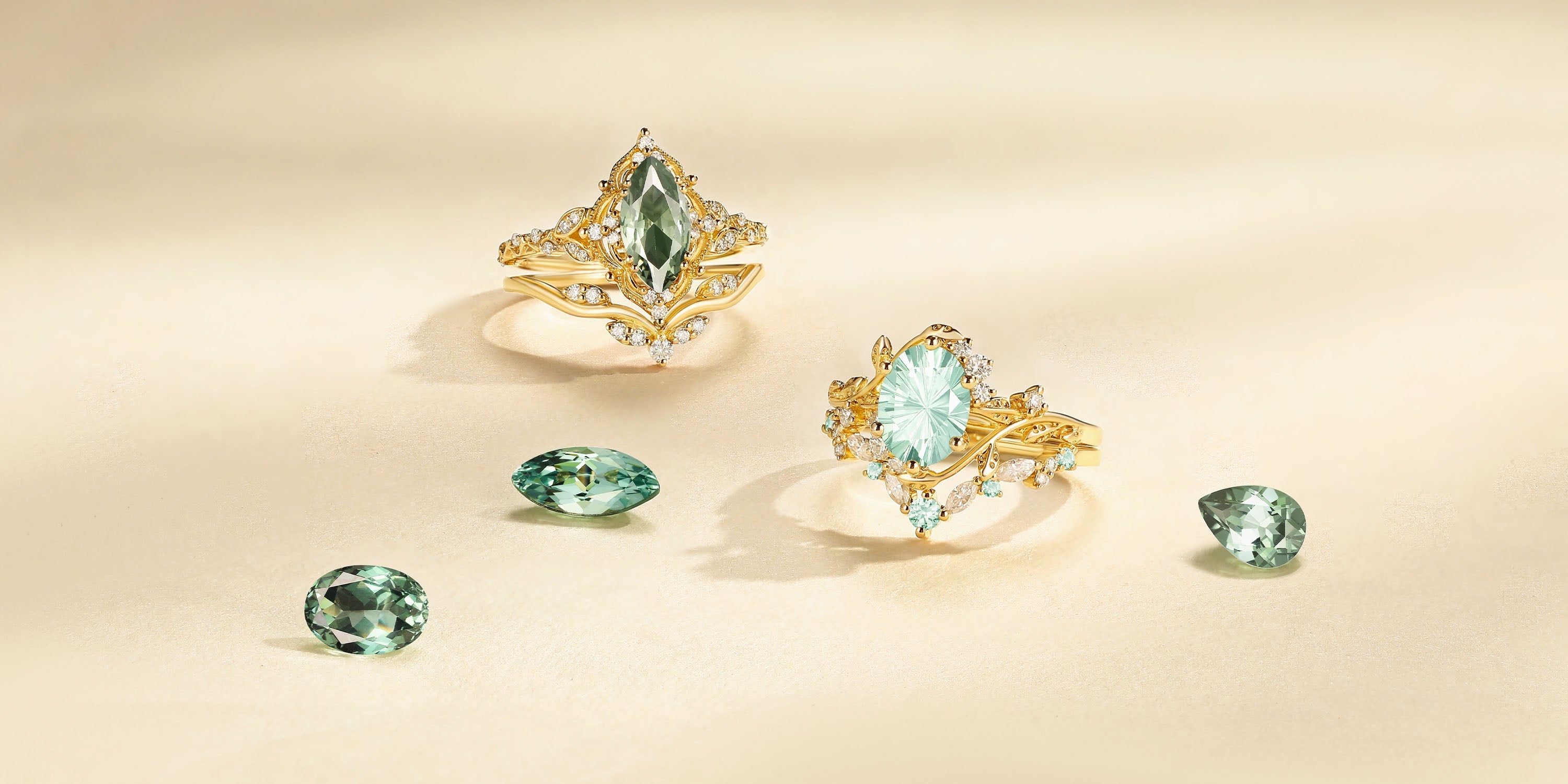 Lab Green Sapphire