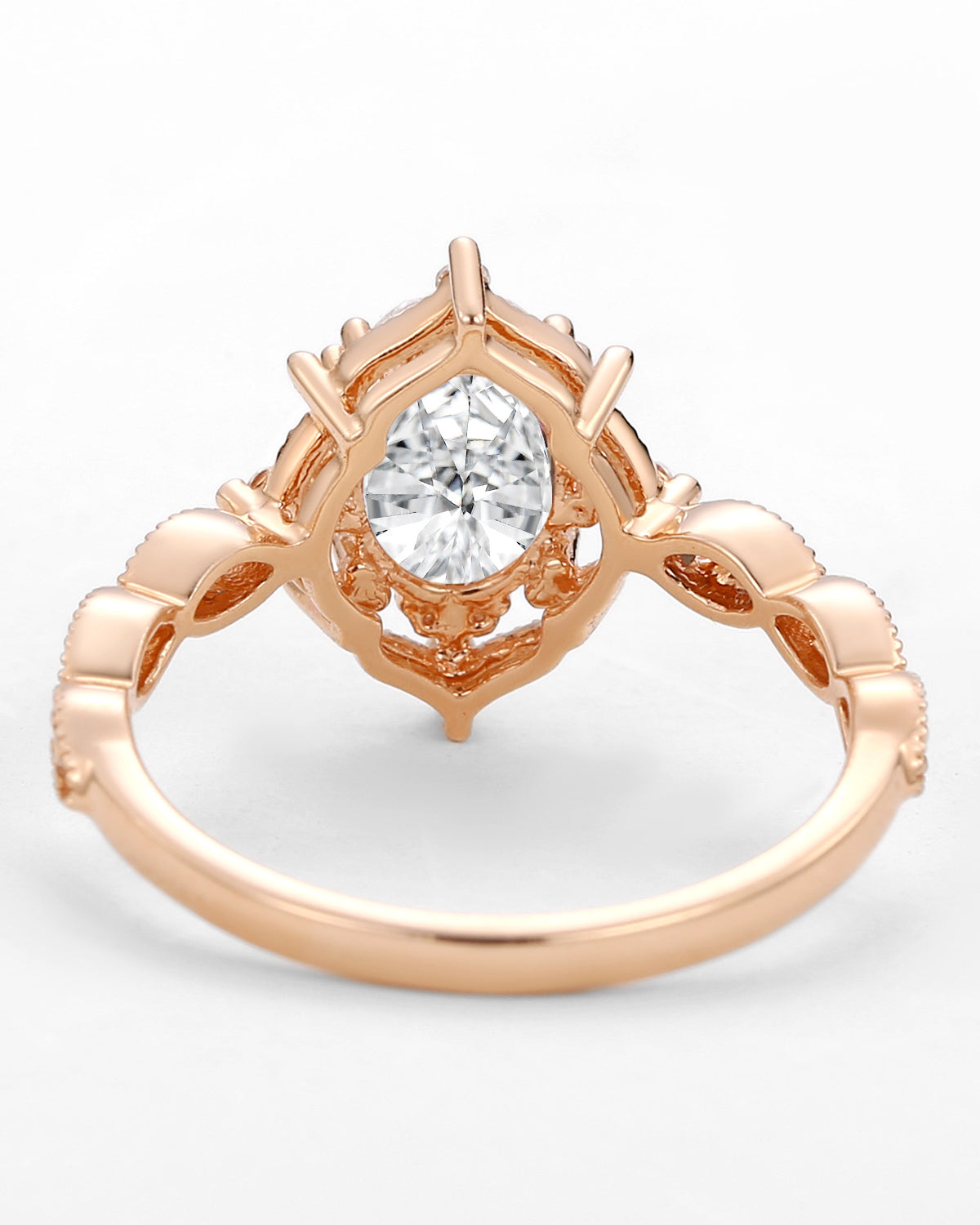 1.5ct Moissanite Signature Vintage Engagement Ring - The ‘Charlotte’ Ring