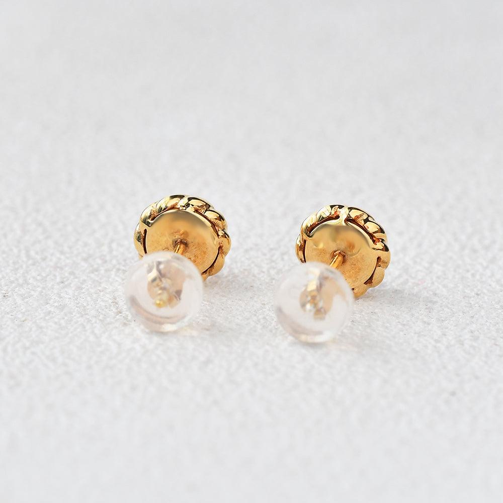 Natural Opal Vintage Yellow Gold Earrings - Felicegals 丨Wedding ring 丨Fashion ring 丨Diamond ring 丨Gemstone ring--Felicegals