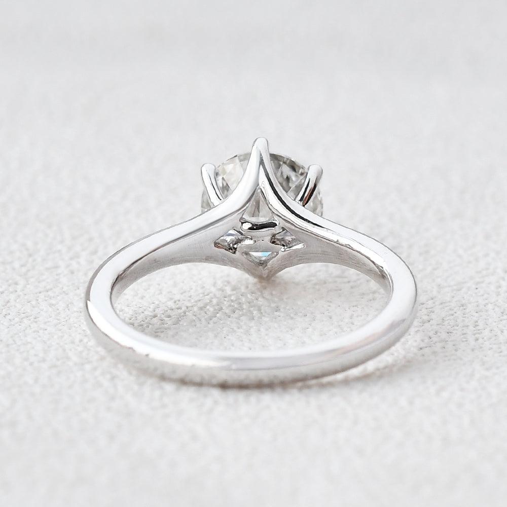 Classic Six Prongs Solitaire Ring - Felicegals
