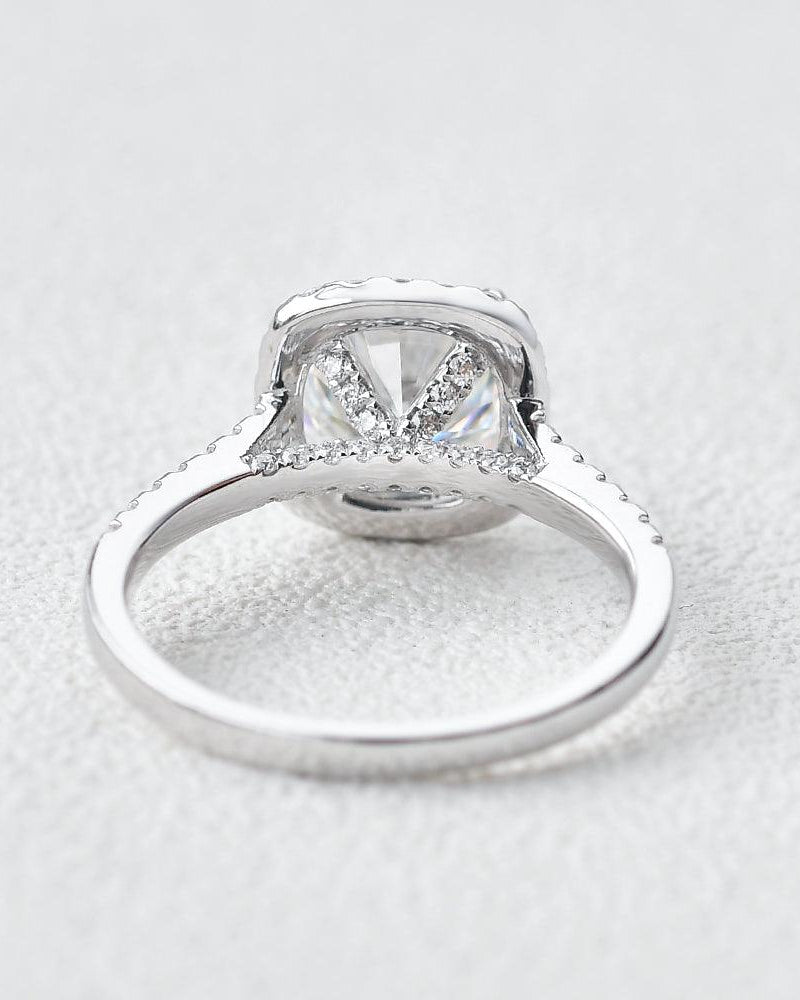2.5ct Moissanite Stacking White Gold Ring - Felicegals