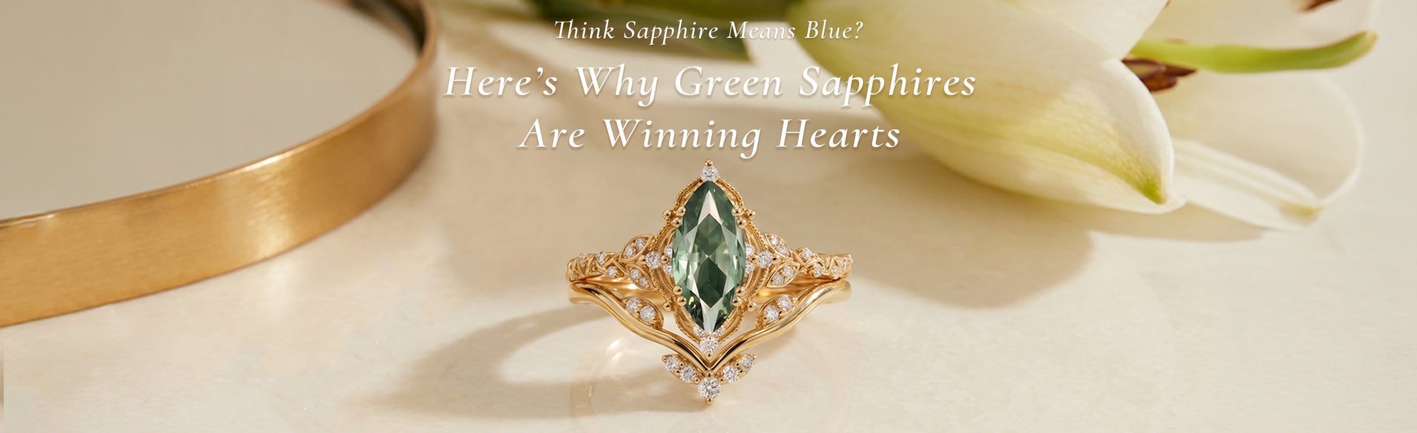 Beyond Blue: Why Green Sapphire Engagement Rings Are the New Quiet Luxur