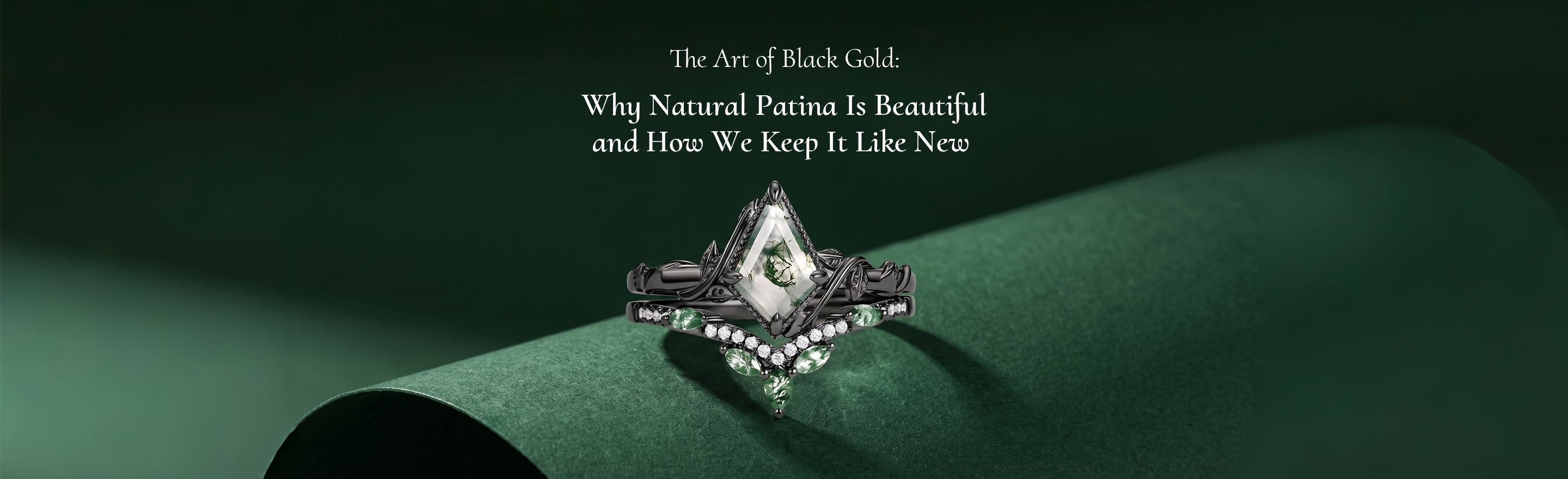 The Art of Black Gold: Why Natural Patina Is Beautiful — and How We Keep It Like New