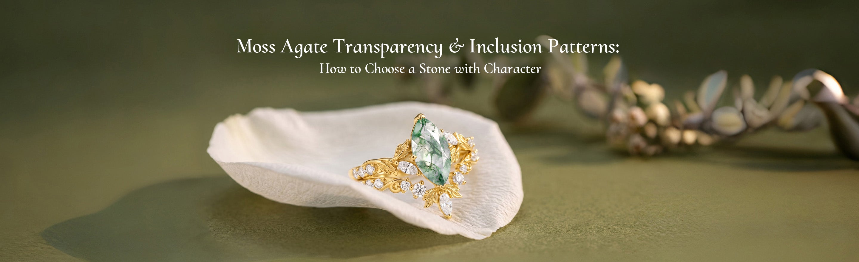 Moss Agate Transparency & Inclusion Patterns: How to Choose a Stone with Character