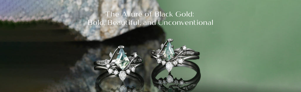 The Allure of Black Gold Rings: A Modern Twist on Tradition