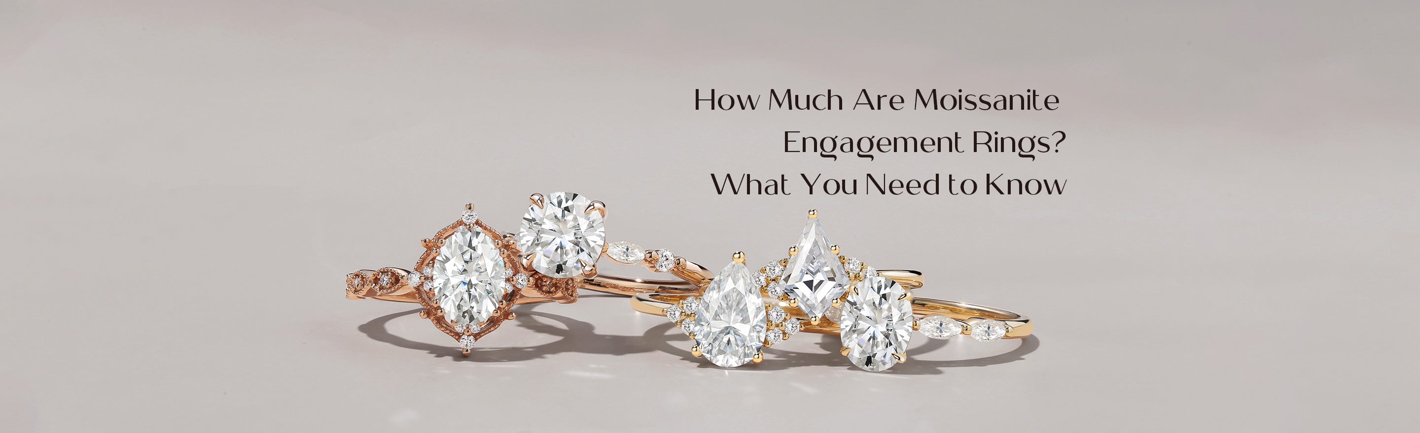 How Much Are Moissanite Engagement Rings? What You Need to Know ...
