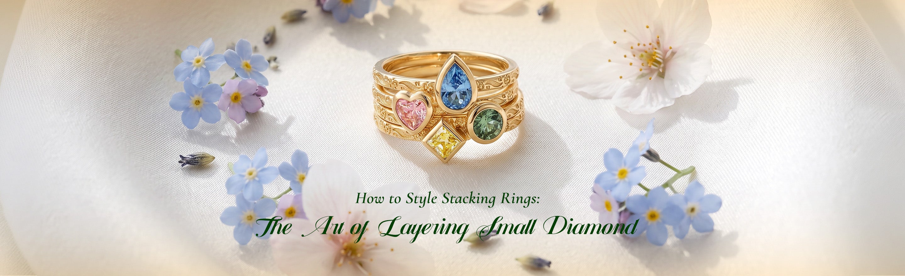 How to Style Stacking Rings: The Art of Layering Small Diamond Bands