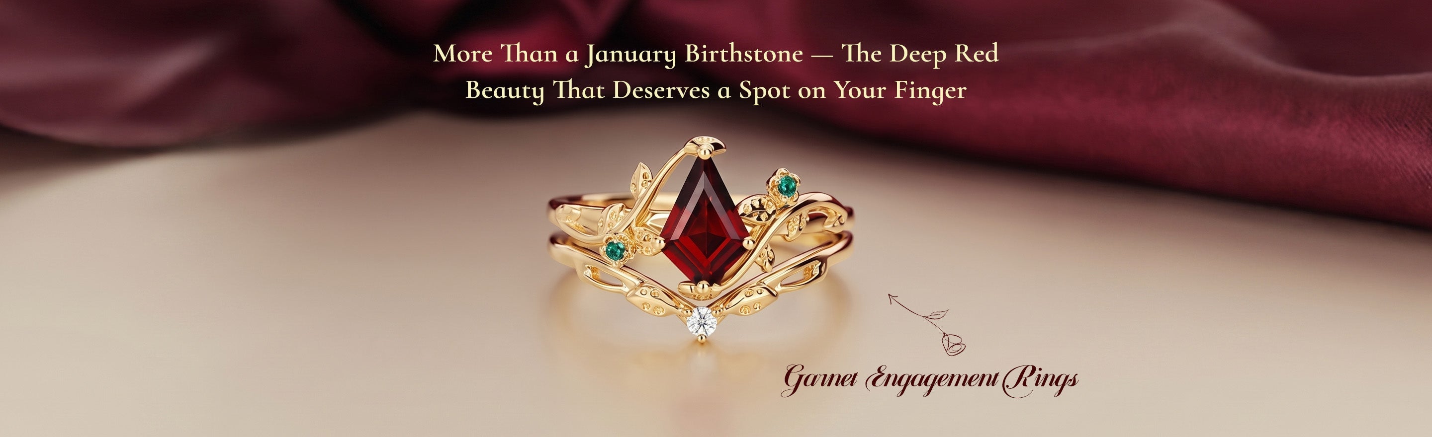 Garnet Engagement Rings: More Than a January Birthstone — The Deep Red Beauty That Deserves a Spot on Your Finger