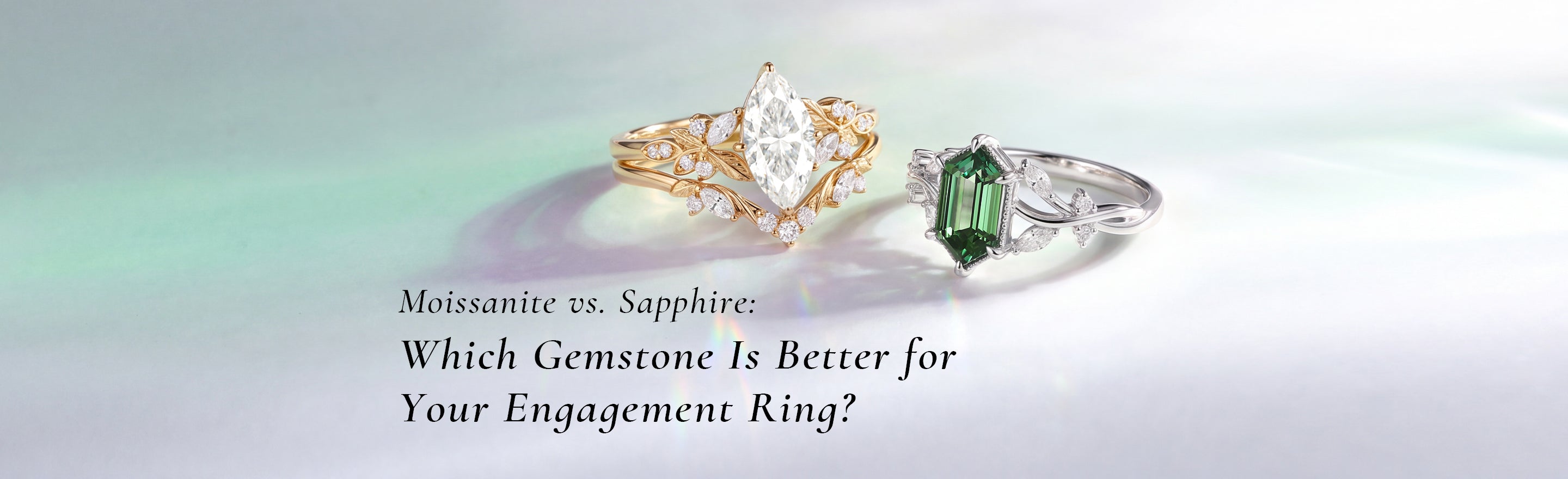 Moissanite vs Sapphire: Which Alternative Stone Actually Wins for Your Engagement Ring?