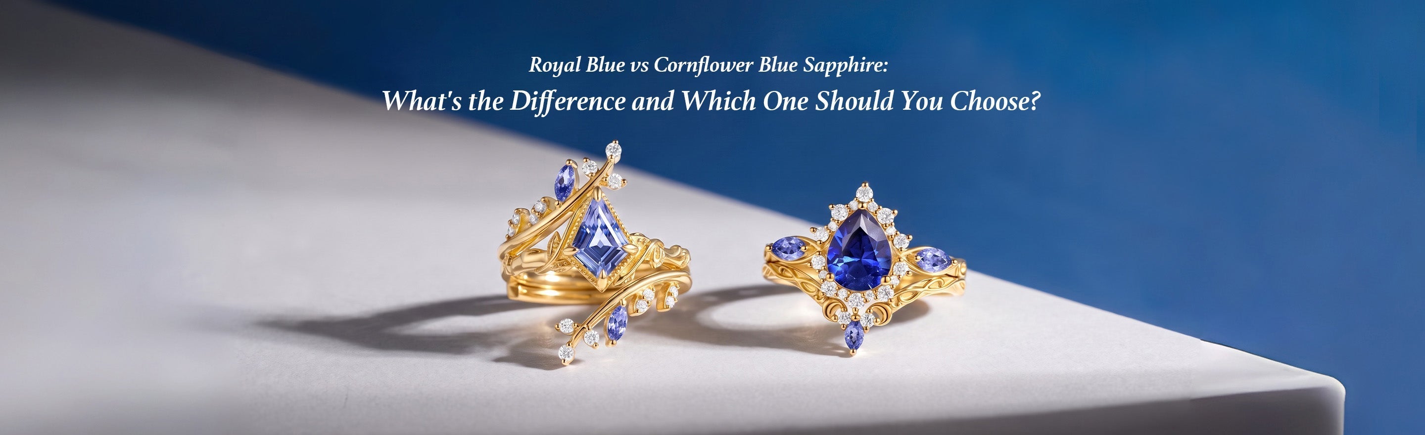 Royal Blue vs Cornflower Blue Sapphire: What's the Difference and Which One Should You Choose?