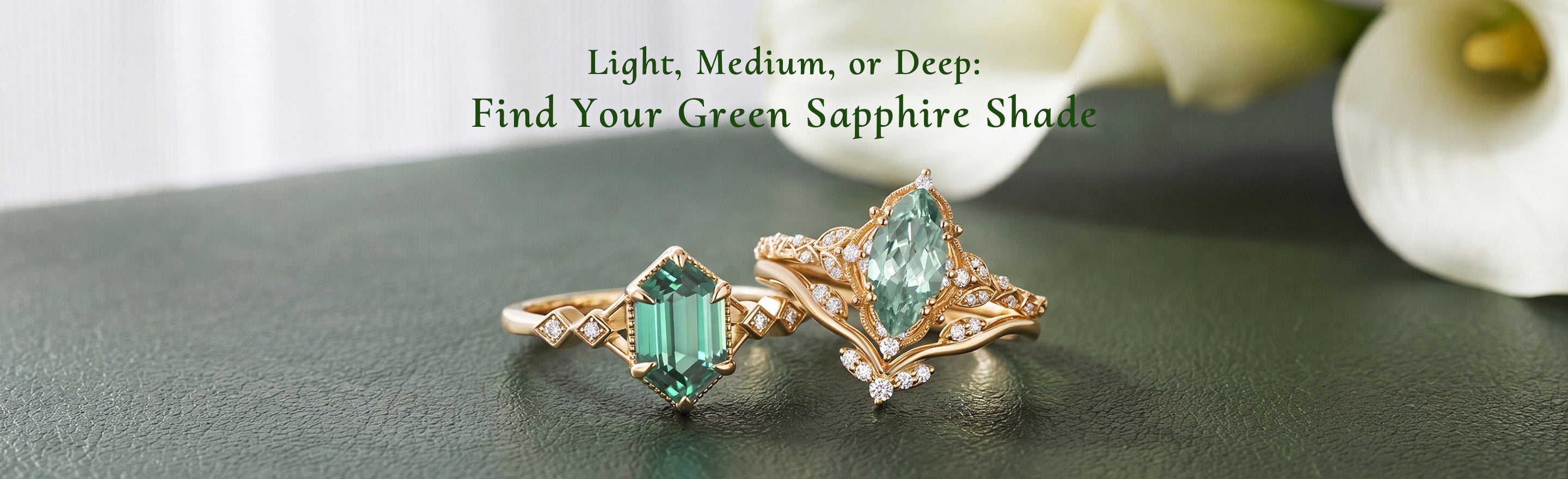 Green Sapphire Color Guide: From Ice Green to Deep Forest