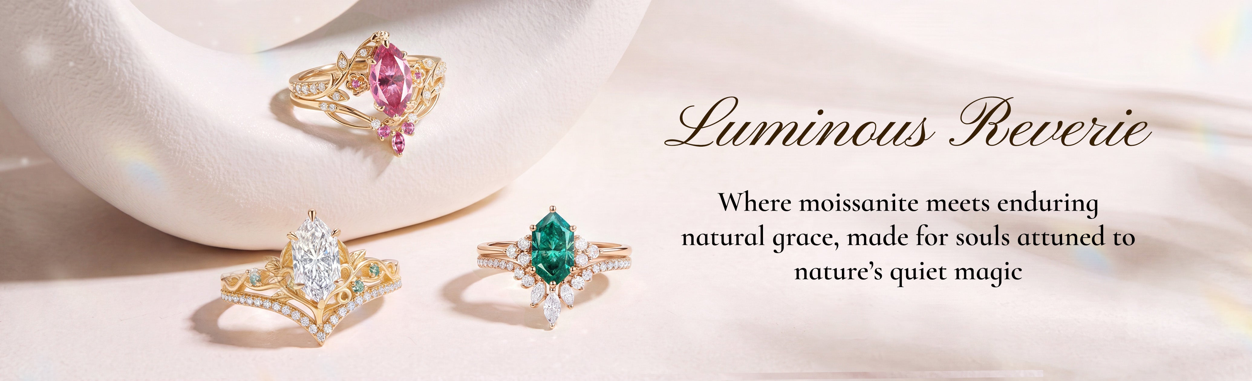 Moissanite Luminous Reverie