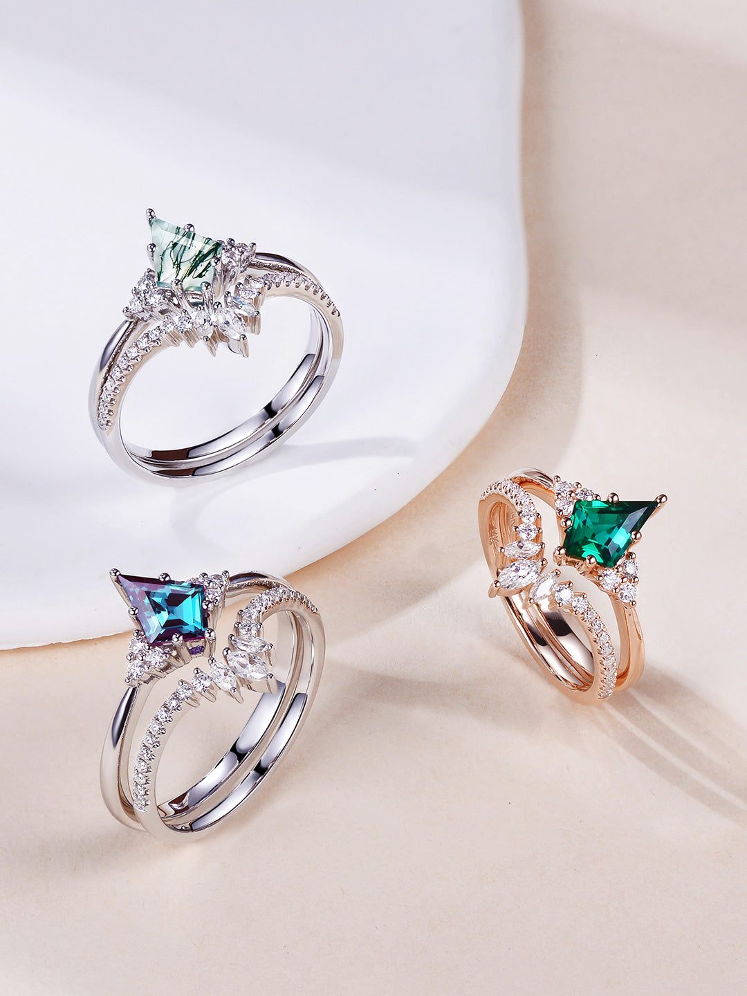 moissanite engagement rings, felicegals 