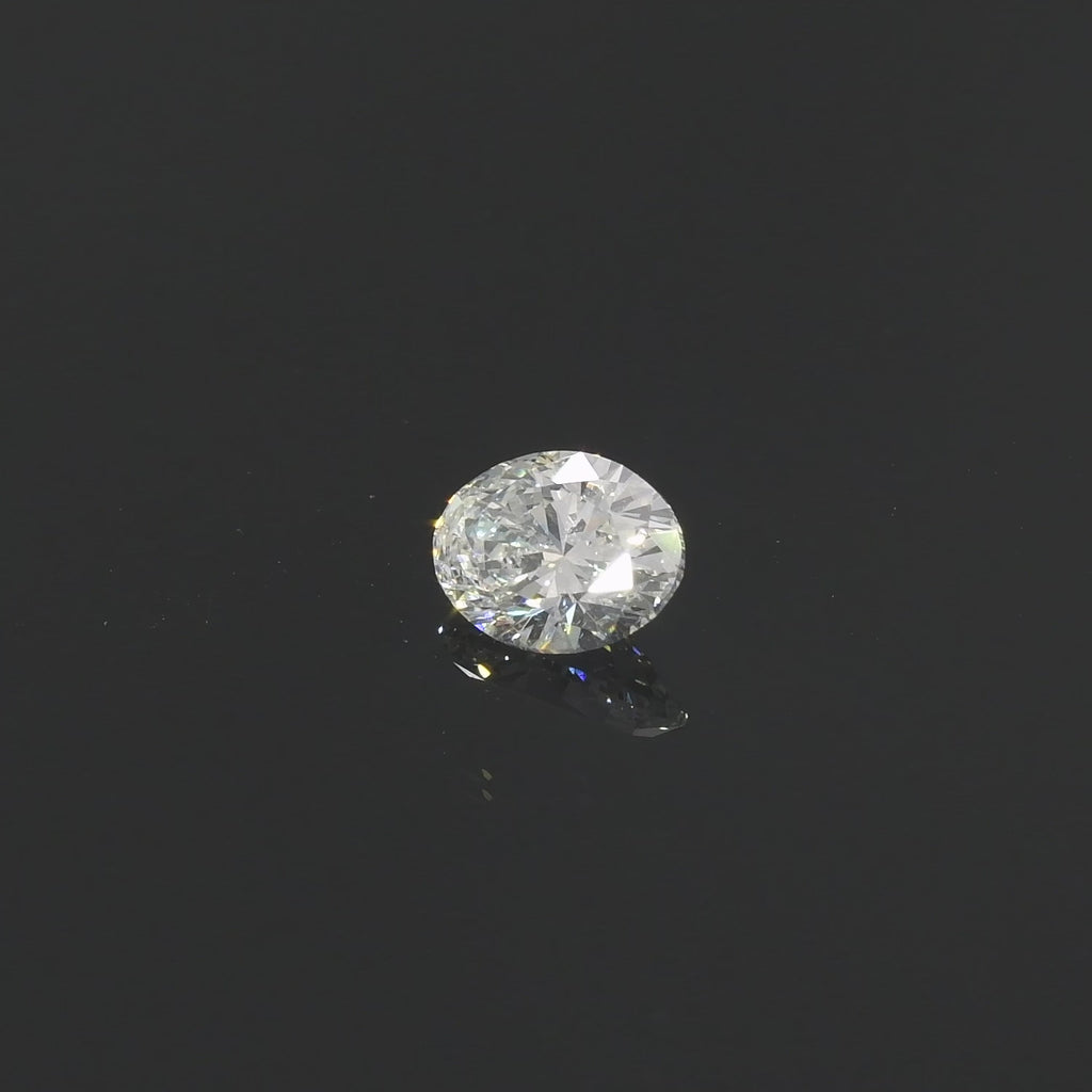 0.8ct Classic Oval Three Stone Lab Grown Diamond Ring